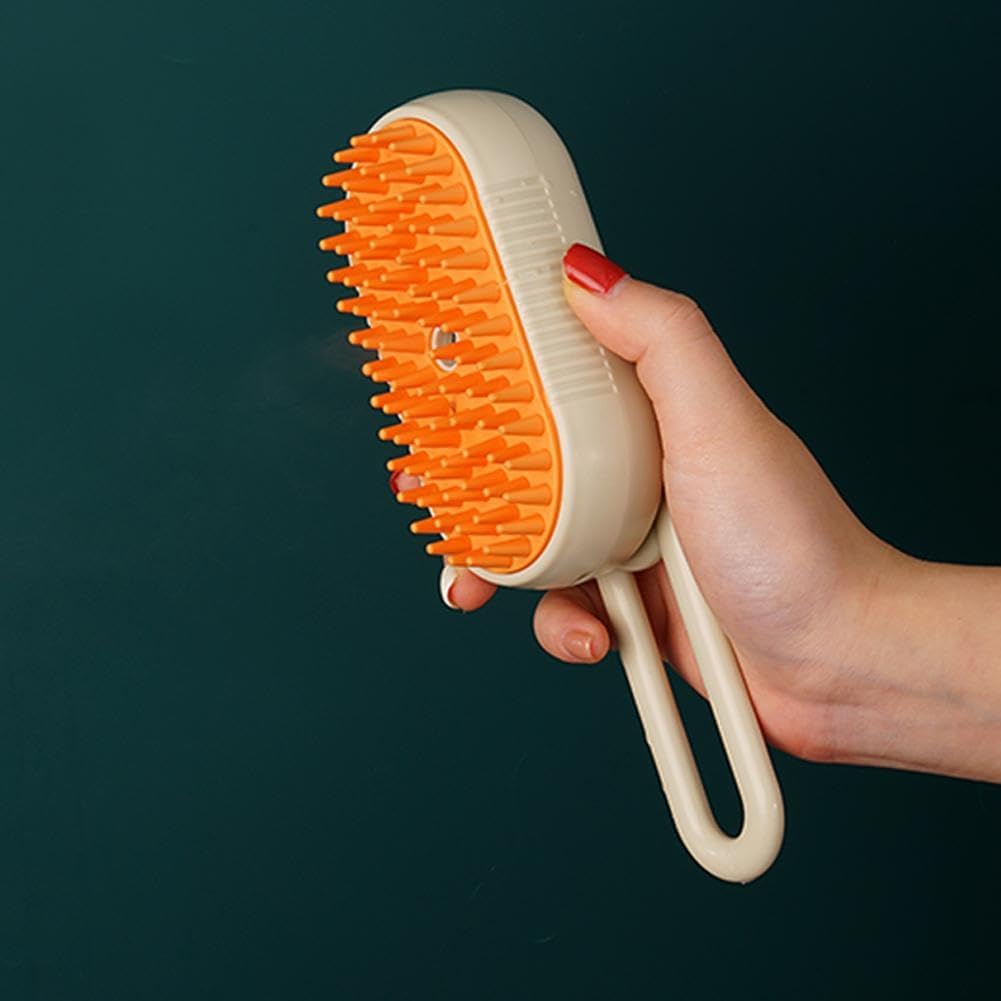 Brosse à vapeur pour chat