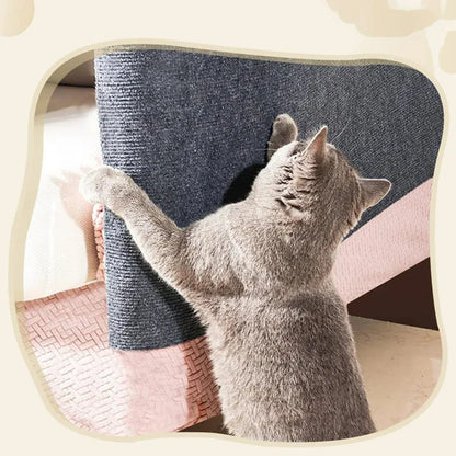 Tapis grattoir auto-adhésif pour chat